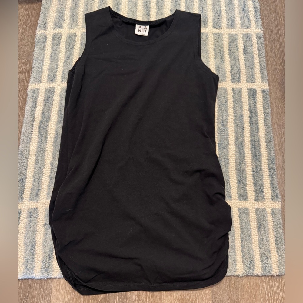 Planet by Lauren G Black Tank Top